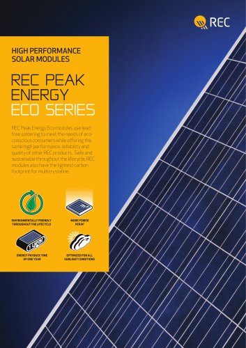 REC Peak Energy Eco