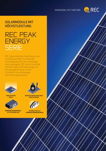 REC PEAK ENERGY SERIES