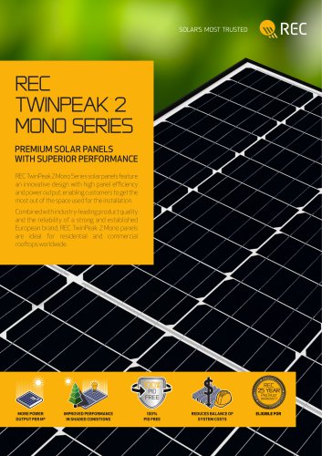 rec TwinPeak 2 Mono Series