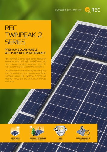 REC TWINPEAK 2 SERIES