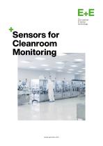 Sensors for  Cleanroom  Monitoring