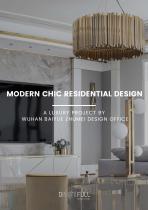 Modern Chic Residential Design | A Luxury Project By Wuhan Baiyue Zhumei Design Office