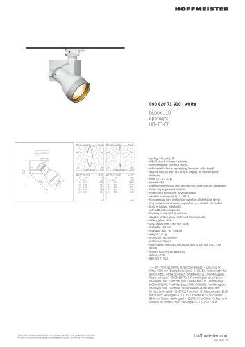 Spotlight bi.box 110 HIT-TC-CE 20 W