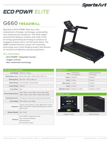 G660 TREADMILL