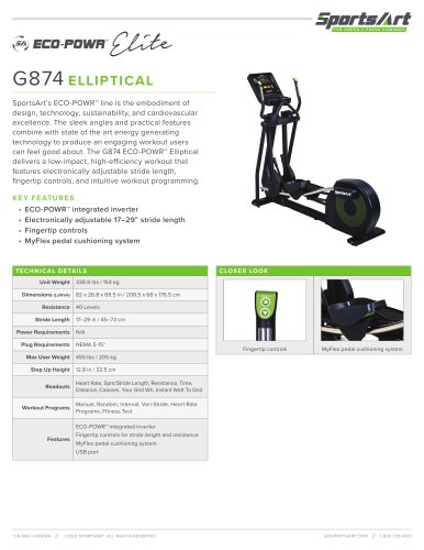 G874 ELLIPTICAL