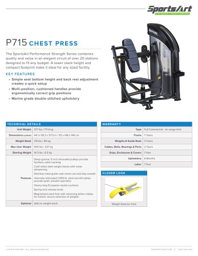 P715 CHEST PRESS