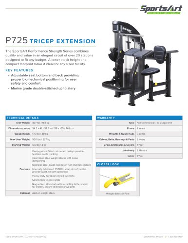 P725 TRICEP EXTENSION