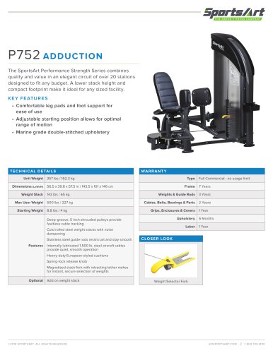 P752 ADDUCTION