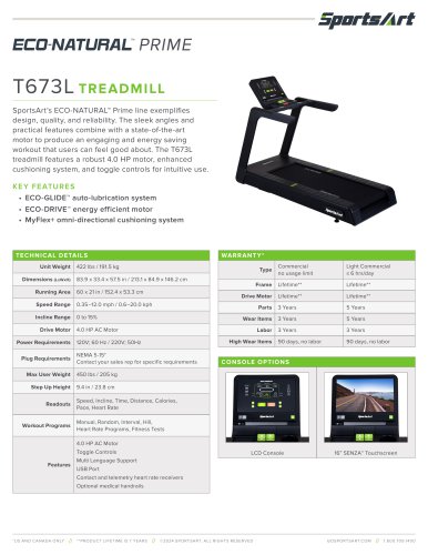 T673L TREADMILL