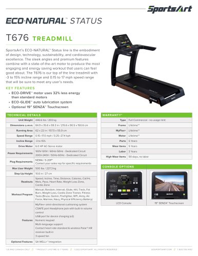 T676 TREADMILL