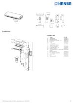 HANSAMURANO X WASHBASIN FAUCET, 230 V - 2