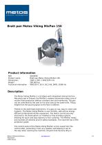 Bratt pan Metos Viking MixPan 150