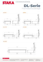 Staka Flachdachausstiege - Produktdokumentation DL-Serie Flachdachausstiege - 3