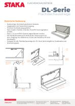 Staka Flachdachausstiege - Produktdokumentation DL-Serie Flachdachausstiege - 5