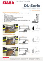 Staka Flachdachausstiege - Produktdokumentation DL-Serie Flachdachausstiege - 8