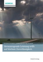 Die Siemens G2-Plattform - 2,3-MW-Windenergieanlage mit Getriebe - 1