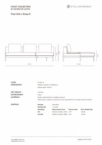 FLOAT COLLECTION BY MICHELE DE LUCCHI