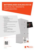 BATTERIELOSES SCHLOSS OTS ® 20-1