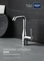 SPECIFIERS’ CATALOGUE 2020