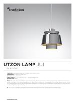 UTZON LAMP JU1 info