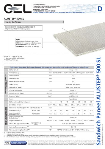 ALUSTEP® 500 SL