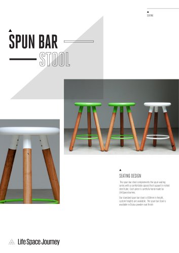 SPUN BAR STOOL