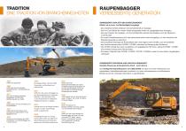 Raupenbagger Serie-E - CX130E/CX160E/CX180E-2