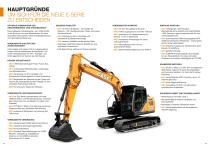 Raupenbagger Serie-E - CX130E/CX160E/CX180E-7