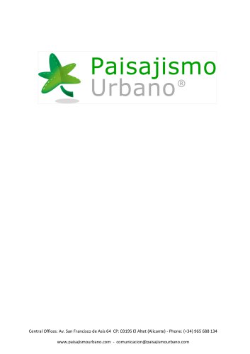 Paisajismo Urbano