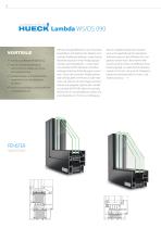 HUECK Lambda WS/DS 090 - Fenster- und Türensystem - 2