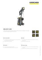 High Pressure Cleaner HD 4/9 P 110V