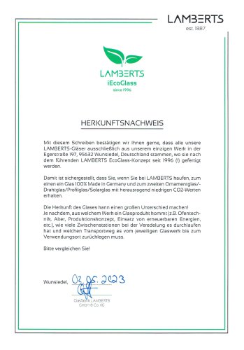 Herkunftsnachweis
