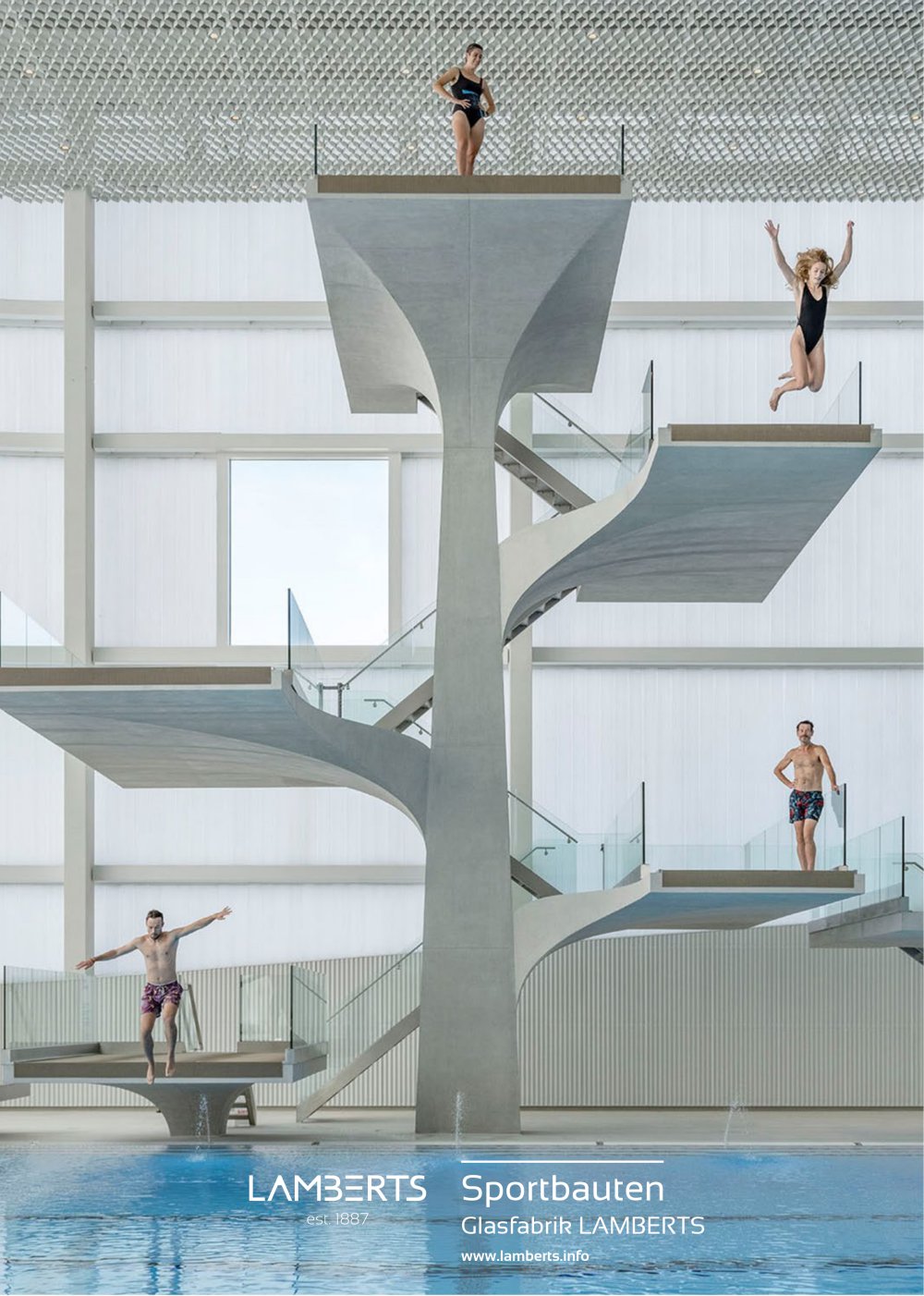 LAMBERTS Projekte: Sportbauten - Glasfabrik Lamberts GmbH & Co. KG 