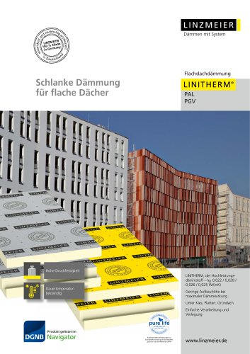 LINITHERM Flachdachdämmung