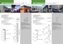 Produktflyer Wetterschutz, Fassade - 4