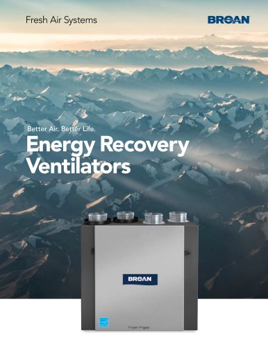 Broan Energy Recovery Ventilators