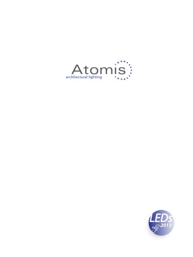 Atomis LED catalog 2013