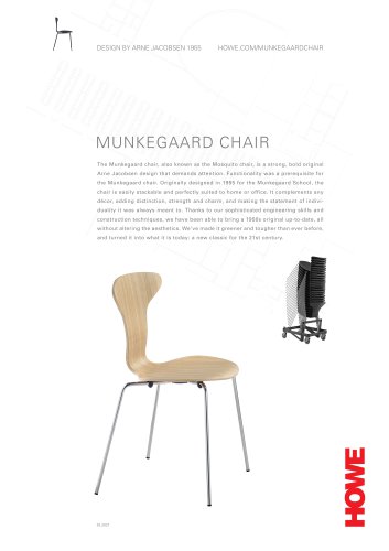 2021 MUNKEGAARD CHAIR