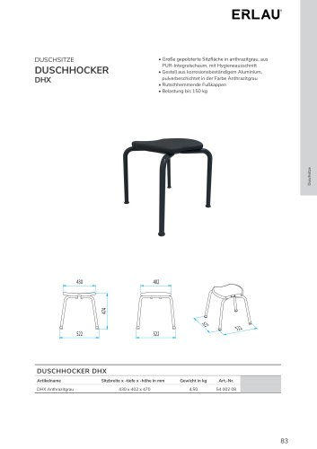 DUSCHHOCKER DHX