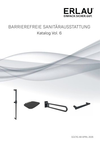 Katalog Barrierefreie Sanit&auml;rausstattung